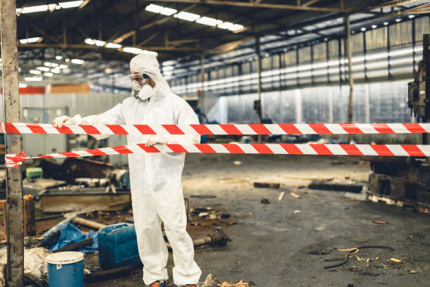 Professional Infectious Disease Decontamination technician working in Sheridan, OR